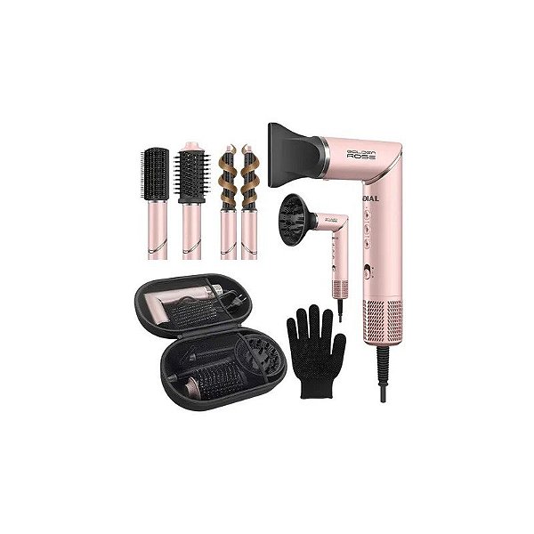 Secador de Cabelo Mondial SM-01-BLDC-GR 5 em 1 220V