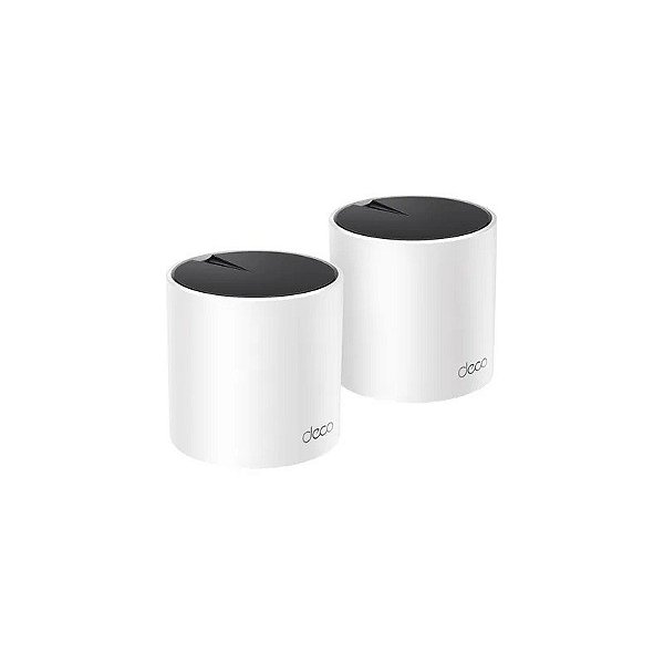 Kit TP-Link Deco X55 (2 Unidades) Malha Wi-Fi 6 Doméstica Dual AX3000