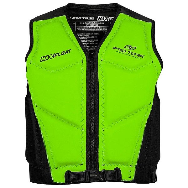 Coxete Salva-vidas Pro Tork Max Float CLN-03PTVD - Verde