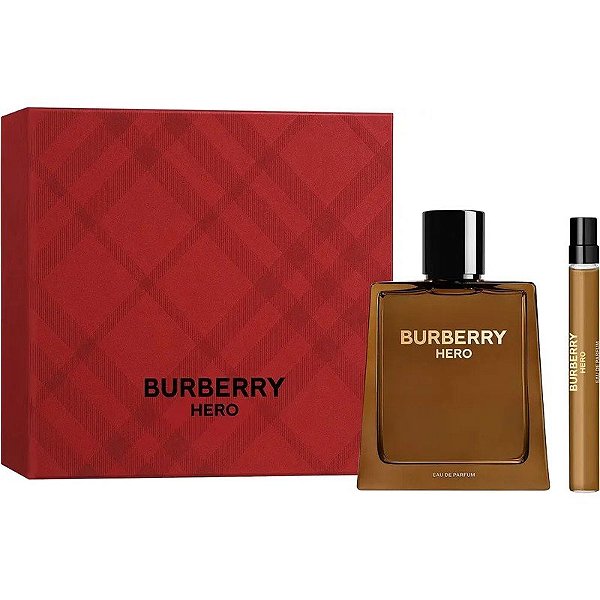 Kit Perfume Burberry Hero EDP 100mL + 10mL - Masculino