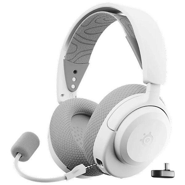 Fone de ouvido gamer Steelseries 61690 Arctis Nova 3X Wireless Xbox - Branco