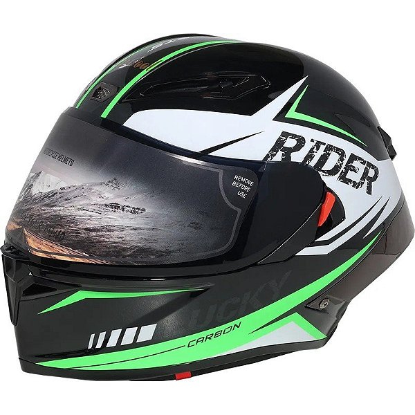 Casco para Moto LV Cool Helmets P7 -Tamaño M (57-58) Conqueror Green