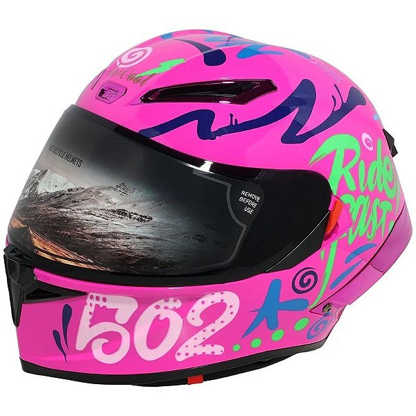 Capacete para Moto LV Cool Helmets P7 -Tamanho XL (61-62) Grafite