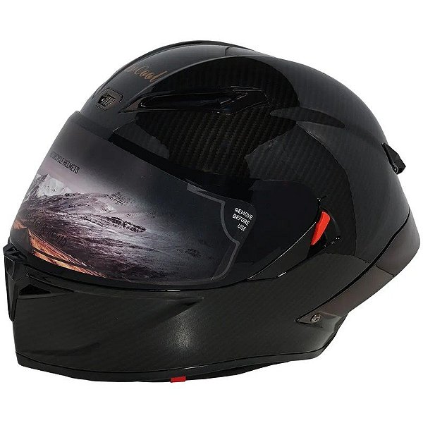 Capacete para Moto LV Cool Helmets P7 - Tamanho XL (61-62) Padrão Carbono
