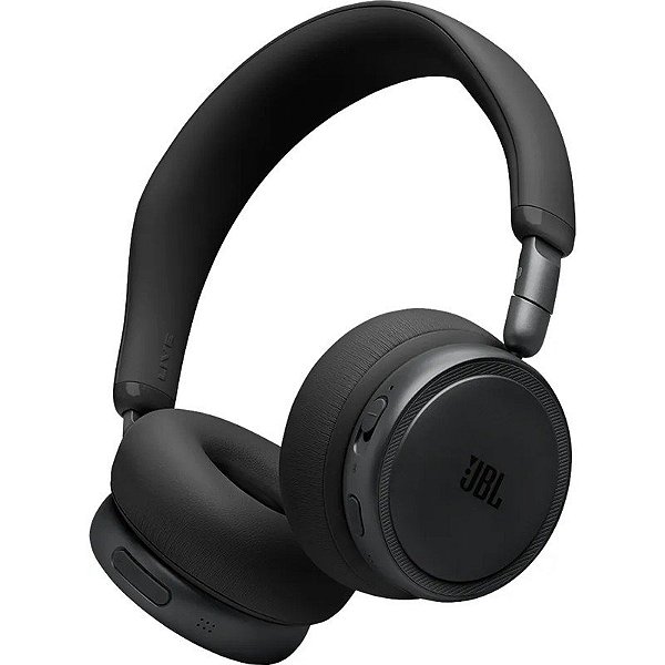 Fone de ouvido JBL Live 680NC Bluetooth - Preto (com cancelamento de ruído)