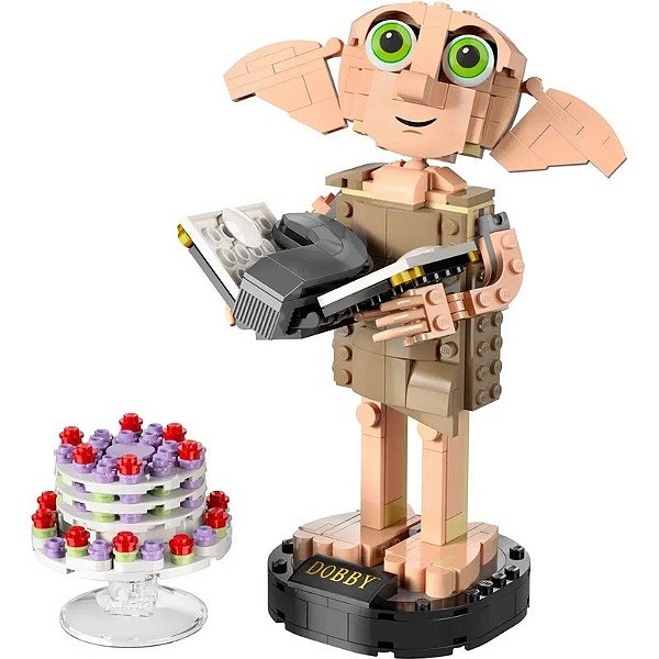 Kit LEGO 76421 Dobby o Elfo Doméstico 403 Peças