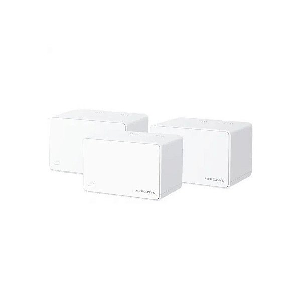 Roteador Mercusys Halo H80X Home Mesh PACOTE-3 AX3000 Wi-Fi 6