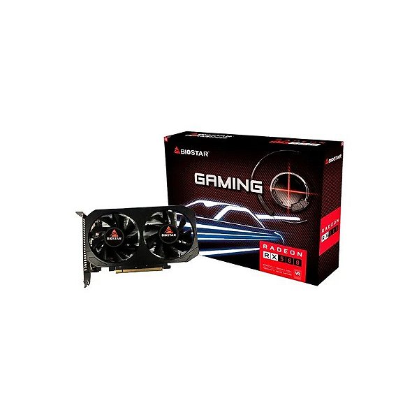 Placa de Vídeo Biostar AMD Radeon RX-560 4GB GDDR5 - VA5615RF41-XBARA-BS2