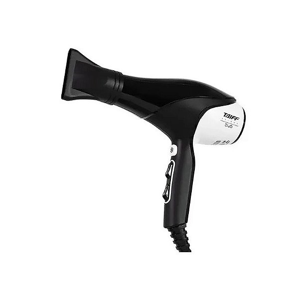 Secador de Cabelo Taiff Unique Duo 2700 Watts Bivolt Preto e Branco