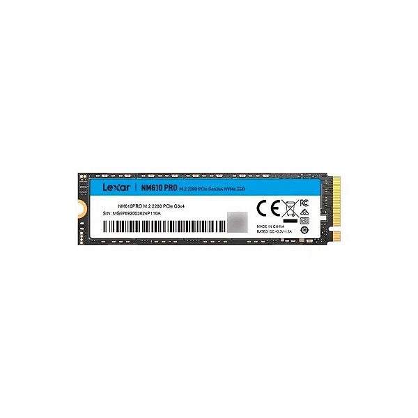 SSD M.2 1TB Lexar NM610 Pro 2280 Nvme LNM610P001T-RNN NG/3300MB/s