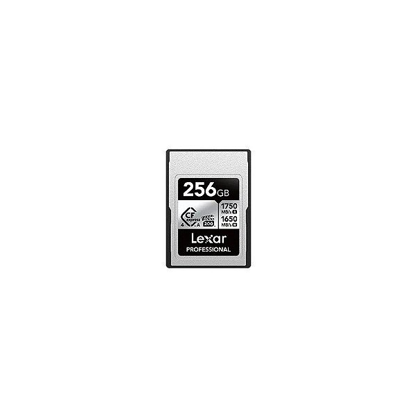 Cartão de Memória CF Express Lexar Professional Type A Silver Series 256GB - LCAEXS4256G-Rneng