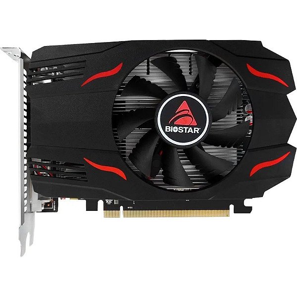 Placa de Vídeo Biostar Radeon RX 560 4GB GDDR5 (VA5615RF41-XBARA-BS2)
