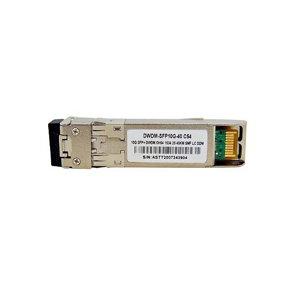 Módulo SFP+ 10G 40KM DWDM-SFP10G 1534.25 C54 com Cisco Mux-Demux