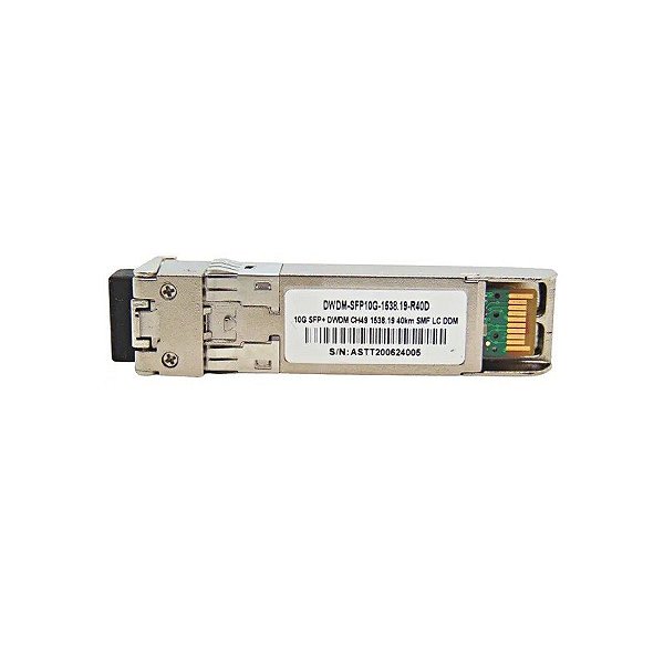 Módulo SFP+ 10G 40KM DWDM-SFP10G 1538.19 C49 com Cisco Mux-Demux