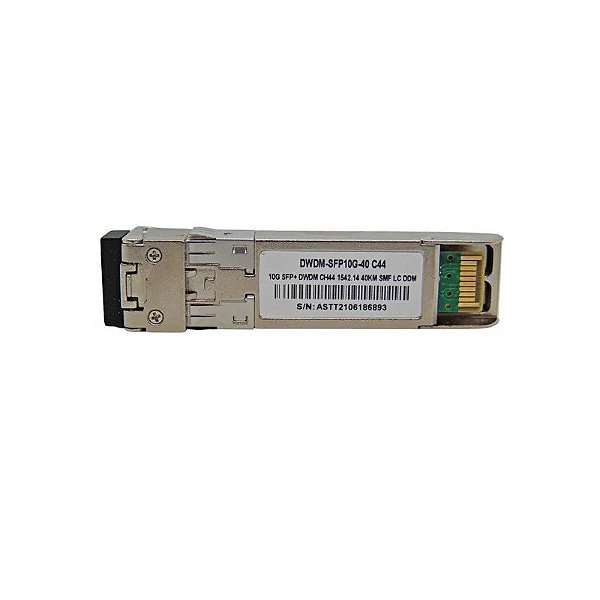 Cabo F. M SFP+ 10G 40KM DWDM-SFP10G 1542.14 C44 com Mux-Demux Cisco