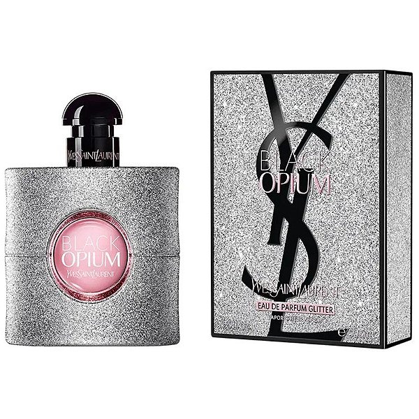 Perfume Yves Saint Laurent Black Opium EDP Glitter 50mL - Feminino