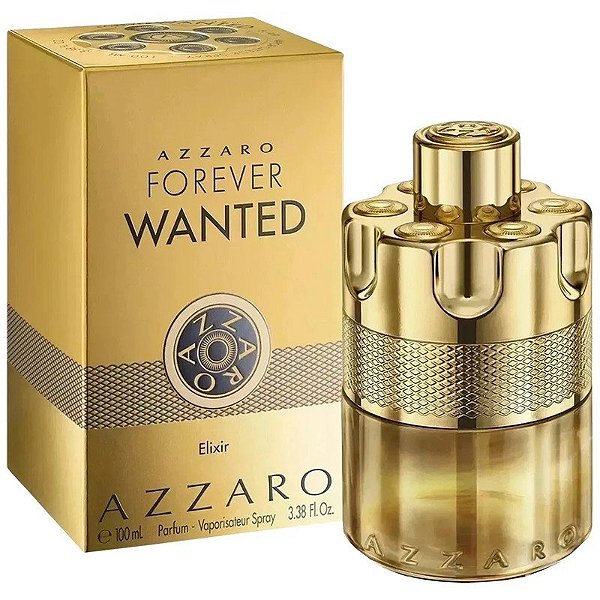 Perfume Azzaro Forever Wanted Elixir Parfum 100mL - Masculino