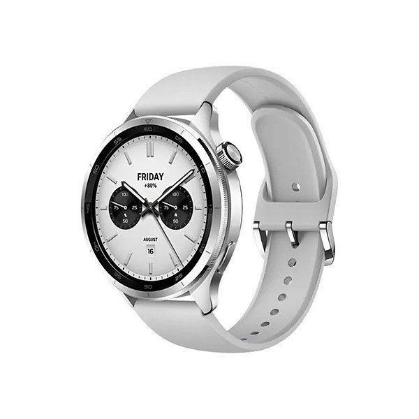 Smartwatch Xiaomi S4 BHR9197GL com Tela 1.43"/Bluetooth/5 Atm - Silver
