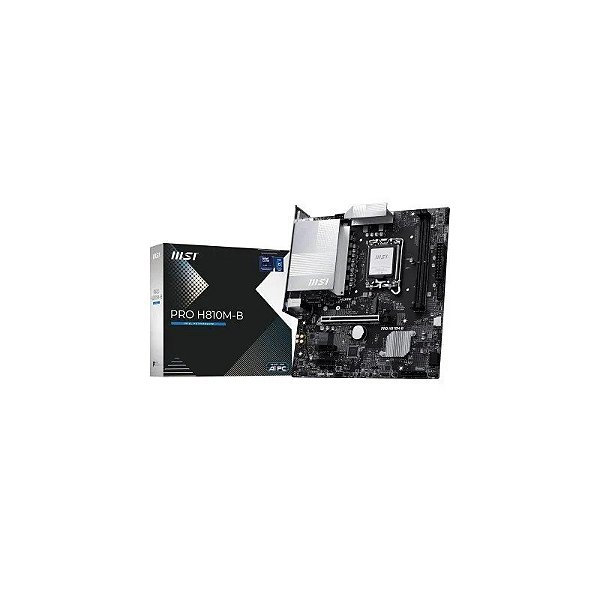 Placa Mãe 1851 MSI H810M-B Pro HDMI/DP/DDR5/Micro ATX