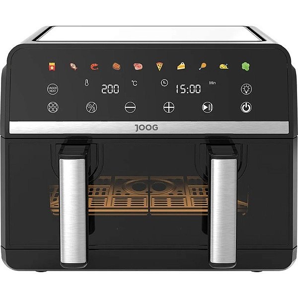 Fritadeira Elétrica Joog Air Fryer Panela Única 903-JG 9L 2500W 220V 50/60Hz (caixa feia)