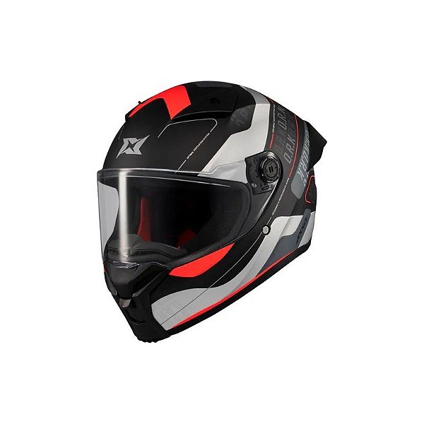 Capacete Axxis Fenix Ork B5 - Fechado - Tamanho M - Fosco