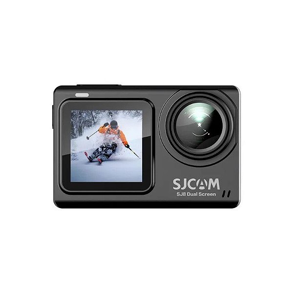 Câmera de Ação Sjcam SJ8 Dual Screen 4K Ultra HD Wifi - Preto