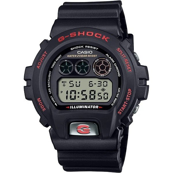 Relógio Casio Digital DW-6900TR-9DR - Masculino