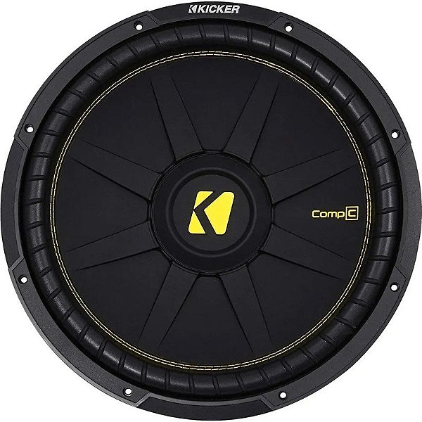 Subwoofer Kicker 15" 44CWCD154 - 1200 Watts (caixa feia)