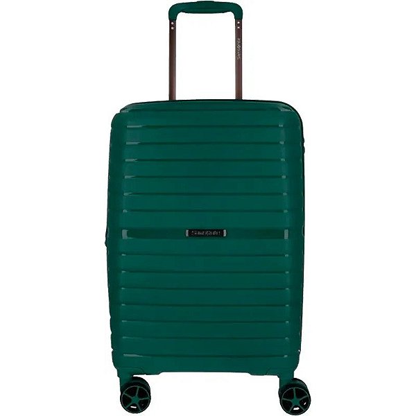 Maleta de Viagem Pequena Samsonite Horizons Carry On Spinner 153361-4816 - Verde Amazon