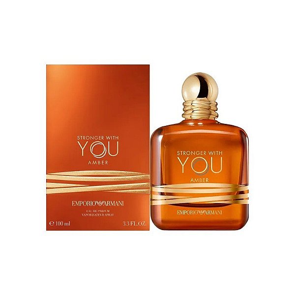 Perfume Giorgio Armani Stronger With You Amber Edp - Unissex 100ML