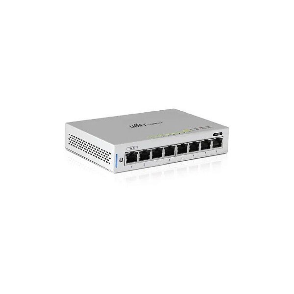 Switch Unifi 8 Portas Poe Gigabit Ethernet RJ45 US-8-60W-BR