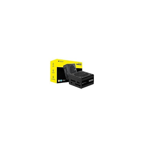Fonte de Alimentação Corsair RM850E 850W ATX 3.1 / Modular / Cybenetics Gold / Bivolt - CP-9020296-Na