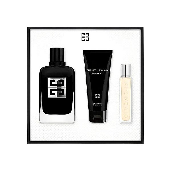 Kit Perfume Givenchy Gentleman Society Edp - Masculino 3 Peças