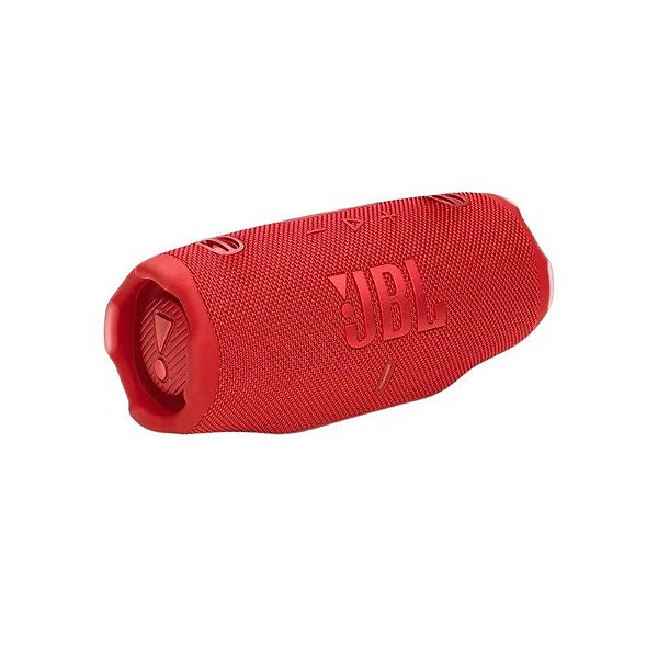 JBL Caixa de Som Portátil Charge 6 à Prova de Respingos - Vermelho