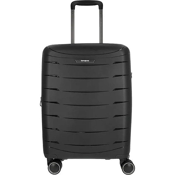 Maleta de Viagem Pequena Samsonite Aerolux Carry On Spinner 153358-1276 - Preto Profundo