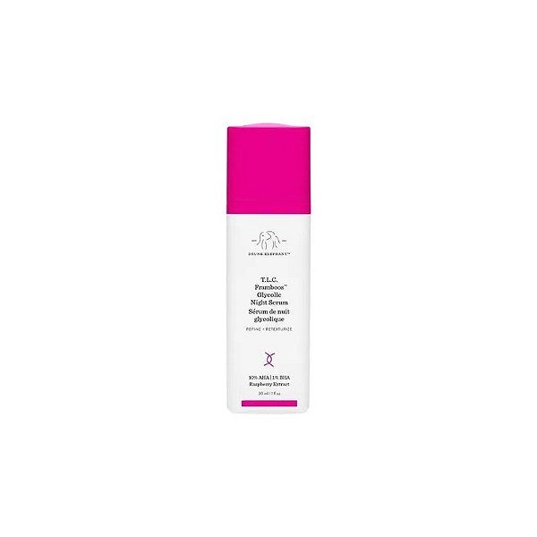 Sérum Facial Drunk Elephant T.L.C. Framboesa Glicólico Noturno 30ML
