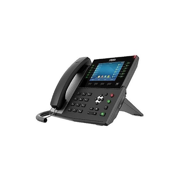 Telefone Empresarial Fanvil X7C IP 20 Linhas Poe Wifi Giga