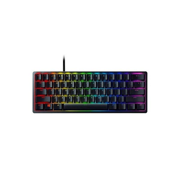 Teclado Razer Huntsman Mini 60% Interruptor Óptico Linear USB Inglês Eua - RZ03-03390500-R3U1