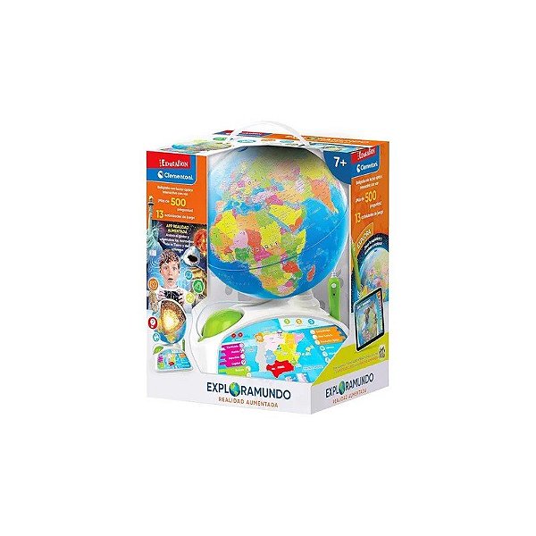 Globo Terrestre Interativo Clementoni Education Exploramundo Realidade Aumentada 55522