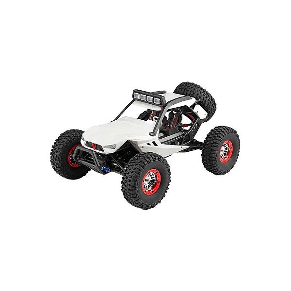 Automodelo Carro Elétrico High Speed Storm 12429 - Escala 1/12 - 40KM/H - Recarregável - com Controle - Branco