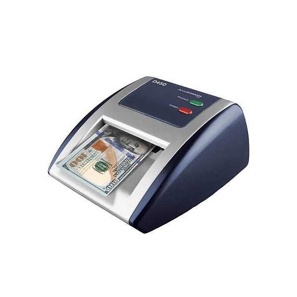 Detector de Dinheiro Falso Accubanker D450 - Azul/Cinza