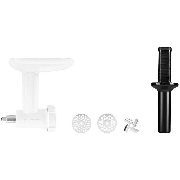 Kit Moledor de Alimentos para Batedeira KitchenAid KSMFGA - Branco