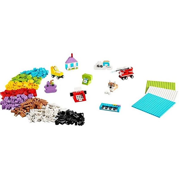 A Caixa de Construção e Brincadeira Criativa Lego Classic - 1104 (750 Peças)