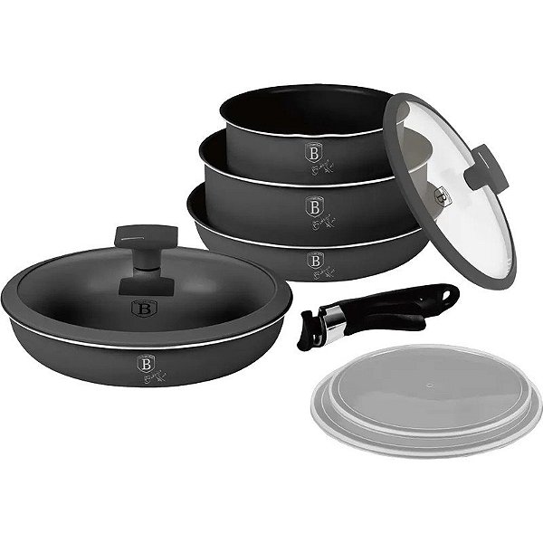 Jogo de Utensílios de Cozinha Berlinger Haus - BH-8256 (9 Peças)