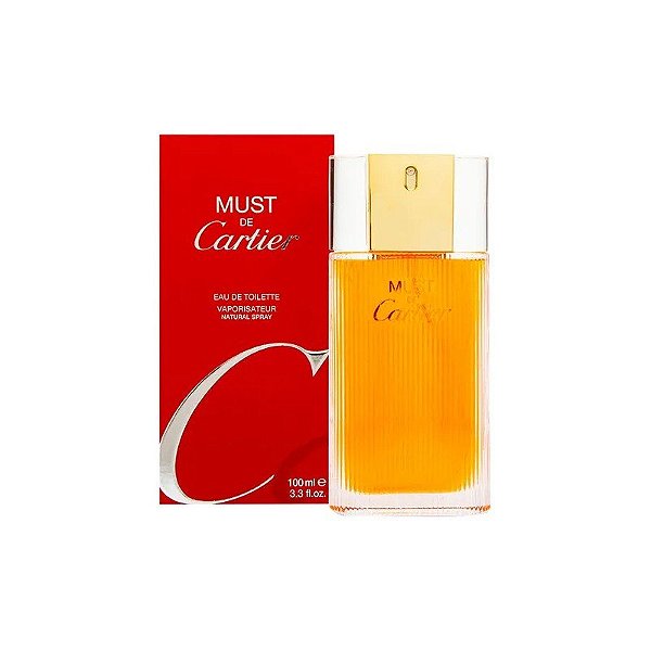 Perfume Must de Cartier Eau de Toilette 100ML