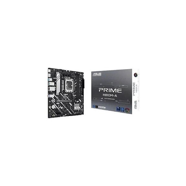 Placa Mãe 1851 Asus H810M-A Prime DDR5/ 2M.2/ HDMI/ DP/ Matx