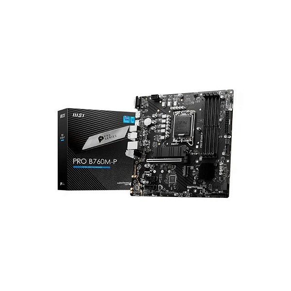 Placa-mãe MB 1700 MSI B760M-P Pro DDR5 HDMI/VGA/DP