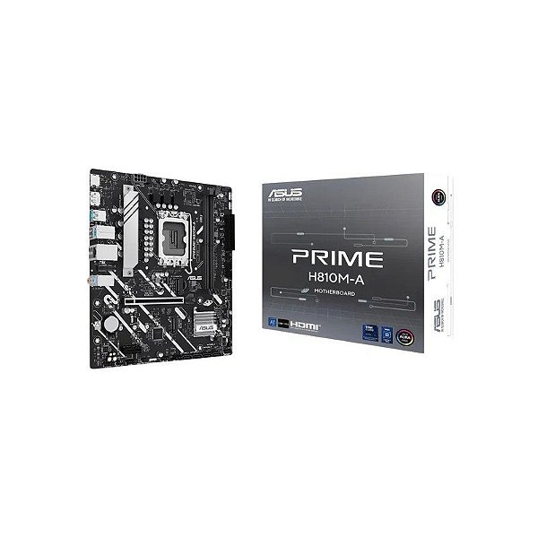 Placa-Mãe Asus Prime H810M-A LGA 1851 DDR5