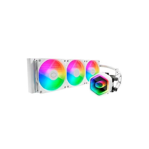 Cooler Líquido para Processador Cooler Master Masterliquid 360 Core II MLW-D36M-A18PA-RW Argb - Branco