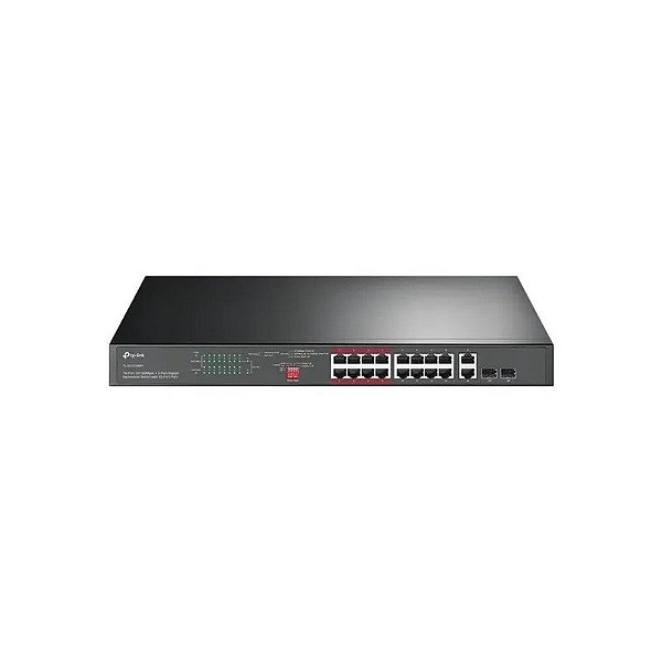 Hub 16 Portas TP-Link TL-SL1218MP 16 10/100 Poe